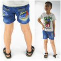 wholesales cheap latest kids pants jean short trouser for little boy